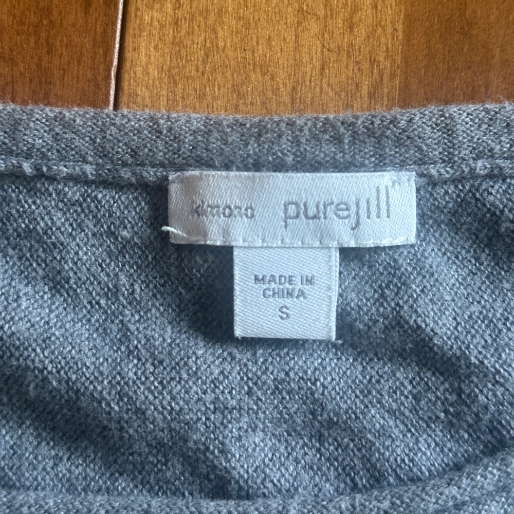 J Jill cotton cashmere kimono sweater small - Picture 5 of 10